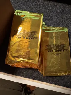 Lot of 90 New Sealed YU-GI-OH! The Movie Gold Pack PROMO 2004 - Image 2