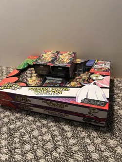 LOT of 4 Pokemon Ascended Heroes 2 Premium Poster AND 2 Booster Bundles SEALED - Image 1