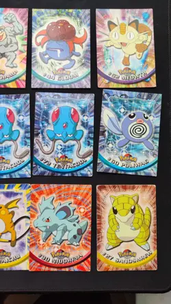 2000 Topps Pokemon 18 Card LOT - Lugia, Machamp, Machop, Muk, Metapod, Hypno - Image 3