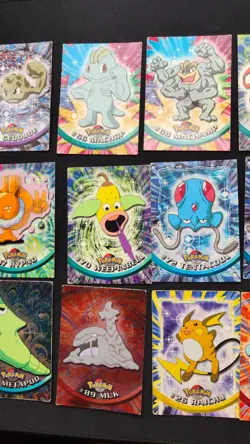 2000 Topps Pokemon 18 Card LOT - Lugia, Machamp, Machop, Muk, Metapod, Hypno - Image 4