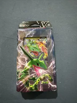 Pokemon TCG Trading Card Game V-Battle Deck Rayquaza V Sealed Theme Deck New - Image 1