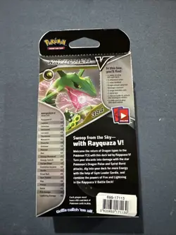 Pokemon TCG Trading Card Game V-Battle Deck Rayquaza V Sealed Theme Deck New - Image 2