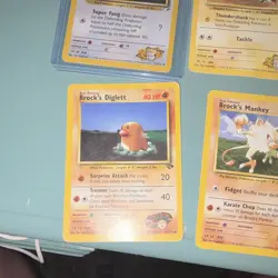 Pokemon TCG Gym Heroes WotC 8-Card Lot Unlimited 2000 lt surge pikachu lt surge - Image 2