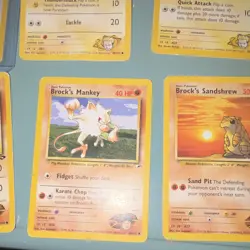 Pokemon TCG Gym Heroes WotC 8-Card Lot Unlimited 2000 lt surge pikachu lt surge - Image 5