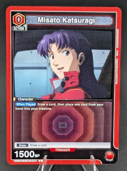 Union Arena Misato Katsuragi UE15BT/EVA-1-084 (C) - UE15BT: Evangelion - Image 1