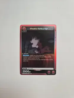 Union Arena: Evangelion - Misato Katsuragi - UE15BT/EVA-1-085 - FOIL - Image 1