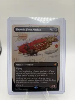 Phoenix Fleet Airship (Borderless) #323 (Foil) (NM) TLA Magic MTG - Image 1