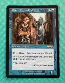 Ertai, Wizard Adept - Exodus - MTG - Magic the Gathering - Image 1