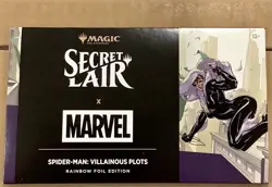 MTG Secret Lair x Marvel's Spider-Man: Villainous Plots Foil Edition IN HAND - Image 1