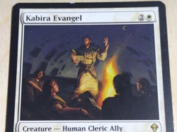 Kabira Evangel - Mtg Zendikar Rare Magic the Gathering Played/ edgewear - Image 2