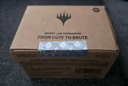 NEW - SEALED Magic the Gathering Secret Lair Commander Deck FROM CUTE TO BRUTE - Image 2