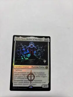 Elesh Norn, Mother of Machines Foil Promo Pack Stamp - Image 1