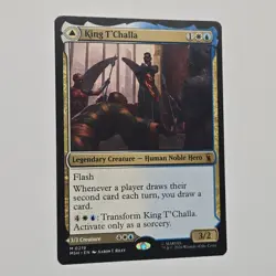 MTG Marvel Super Heroes - King T'Challa/Black Panther,Hope Enduring-0219 - Image 1