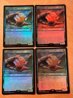 MTG Magic The Gathering 1x Sazh's Chocobo Foil Final Fantasy NM - Image 1