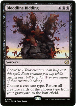 Bloodline Bidding - 0091 - Lorwyn Eclipsed ECL - MTG - NM/M - Image 1