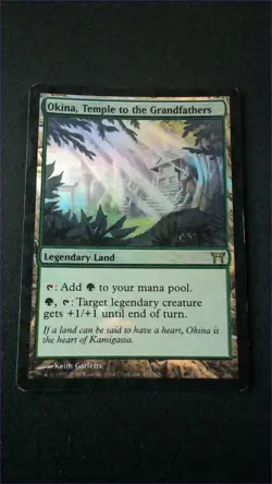 Okina, Temple to the Grandfathers *FOIL* - MTG - Champions of Kamigawa (CHK) - Image 1