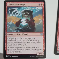 4X Coruscation Mage MTG Bloomburrow BLB Uncommon Playset LP - Image 3
