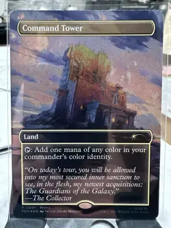 2026 MTG Command Tower Marvel Super Heroes Exclusive Disney Promo Foil - 0001 NM - Image 1