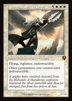 MTG Retro Innistrad Remastered INR Avacyn, Angel of Hope MINT - Image 1