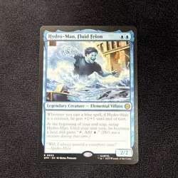 Hydro-Man, Fluid Felon Marvel's Spider-Man Regular SPM 0033 Magic MTG NM - Image 1