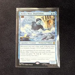 Hydro-Man, Fluid Felon Marvel's Spider-Man Regular SPM 0033 Magic MTG NM - Image 3