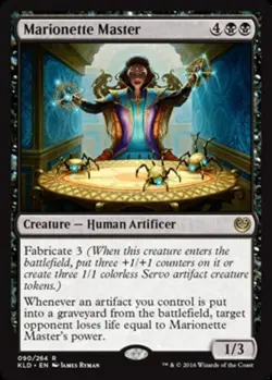 1x Marionette Master Heavy Play MTG Magic - Kid Icarus - - Image 1