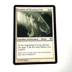 Honden Of Cleansing Fire MTG Champion Of Kamigawa Magic The Gathering Light Play - Image 1