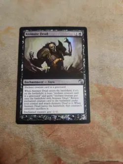 Animate Dead FOIL Premium Deck Graveborn MTG LP - Image 1