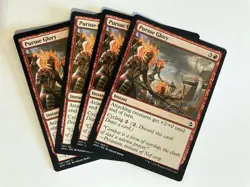 Pursue Glory (4) Amonkhet NM MTG Magic the Gathering - Image 1