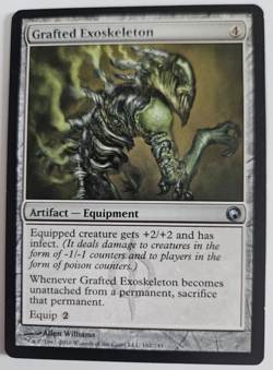 MTG Grafted Exoskeleton - Scars of Mirrodin (SOM) LP - Image 1