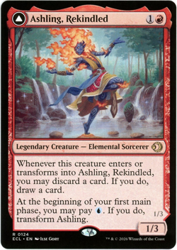 Ashling, Rekindled - 0124 - Lorwyn Eclipsed ECL - MTG - NM/M - Image 1