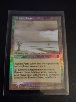 Magic: The Gathering [MTG] ~ Remote Farm [FOIL] ~ Mercadian Masques - Image 1