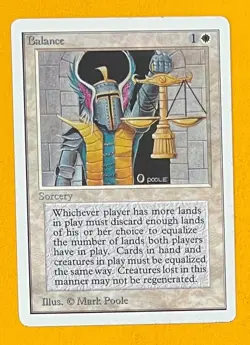 MTG BALANCE Unlimited (OldManMTG 009-387) - Image 1