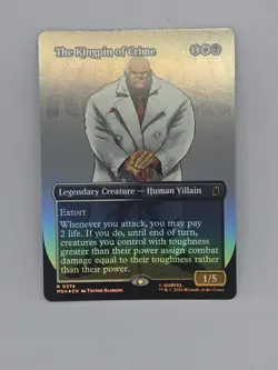 The Kingpin of Crime (Borderless) (0374) Marvel Super Heroes Foil - Image 1