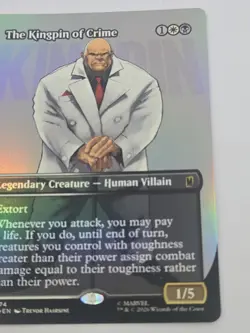 The Kingpin of Crime (Borderless) (0374) Marvel Super Heroes Foil - Image 3