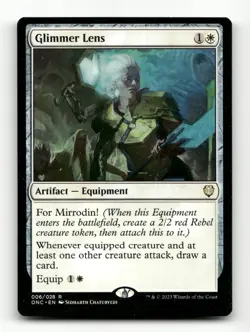 Glimmer Lens Commander: Phyrexia: All Will Be One #6 Rare - Image 1