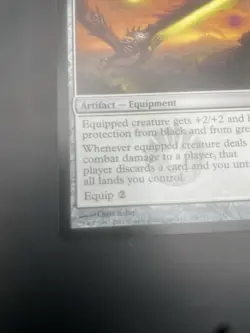 Sword of Feast and Famine – MTG Mirrodin Besieged Rare Equipment NM - Image 4