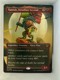 Tannuk, Steadfast Second (Borderless) Edge of Eternities Foil - Image 1