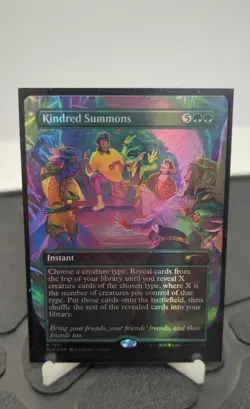 Kindred Summons (Double Rainbow Foil) Secret Lair Drop Foil - Image 1