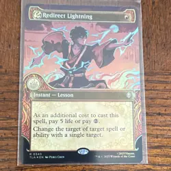 Magic The Gathering Redirect Lightning Avatar 0343 Rare Instant Lesson Red 2025 - Image 1