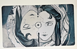 MTG *Peach Momoko Secret Lair Playmat* Magic NEW - Image 1