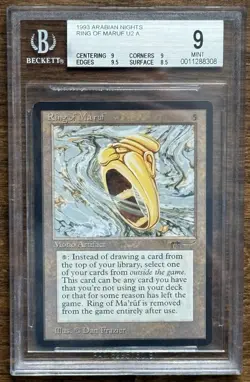 MTG Ring of Ma’ruf - Arabian Nights - BGS 9 MINT - Image 1