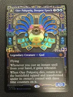 MTG Lost Caverns of Ixalan #315 Ojer Pakpatiq, Deepest Epoch Showcase FOIL NM - Image 1