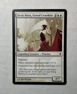 Elesh Norn, Grand Cenobite - NM/M - New Phyrexia MTG Magic The Gathering English - Image 1