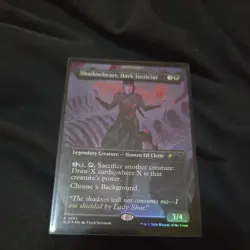 Shadowheart, Dark Justiciar Foil MTG Secret Lair - NM - - Image 1