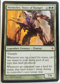Vorinclex, Voice of Hunger New Phyrexia #127 Regular NM MTG Near Mint - Image 1