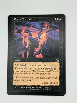 MTG Cabal Ritual Instant MTG Torment NM Magic The Gathering MJB - Image 1