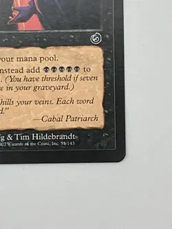 MTG Cabal Ritual Instant MTG Torment NM Magic The Gathering MJB - Image 4