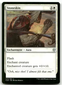Stoneskin Baldur's Gate MTG NM - Image 1