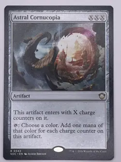 Astral Cornucopia 342, Rare MTG Commander: Secrets of Strixhaven SOC Regular - Image 1